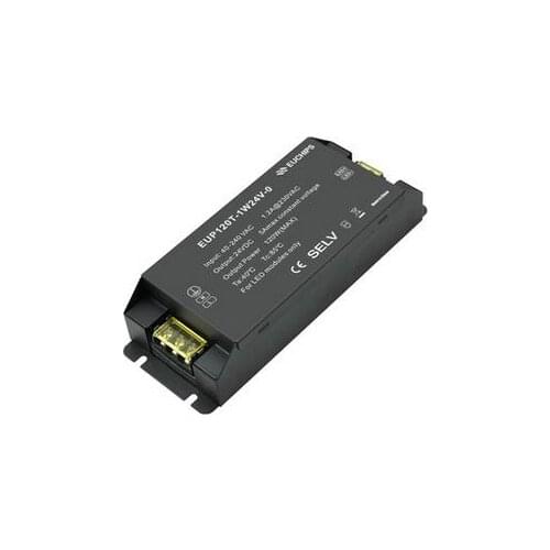 120W input 40-240V AC output 24VDC 5A*1ch CV Triac led Driver auto protection functions