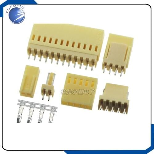 50 Set/LOT KF2510 2 3 4 5 6 7 8 9 10 11 12 Stright PIN connector 2.54MM KF2510-2P-3P-4P-5P-6P-7P-8P-9P-10P-11P-12P Terminal