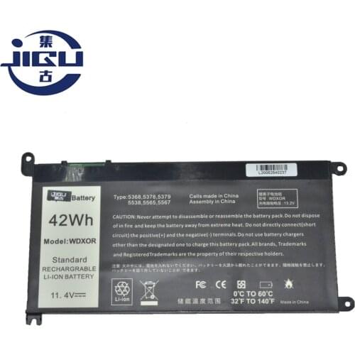 JIGU Laptop Battery FW8KR P62F 1VX1H P26T P62F001 3CRH3 P69G 9W9MX For DELL For Inspiron 13MF-2505T 15-7570 17-5770 14-7460