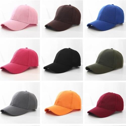 Baseball hat visor hat Adjustable Trucker Cap Unisex Solid color Hat MZ002