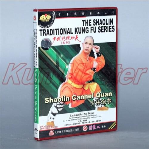 Disc DVD The Shaolin Traditinal Kung Fu Shaolin Cannel Quan English Subtitles