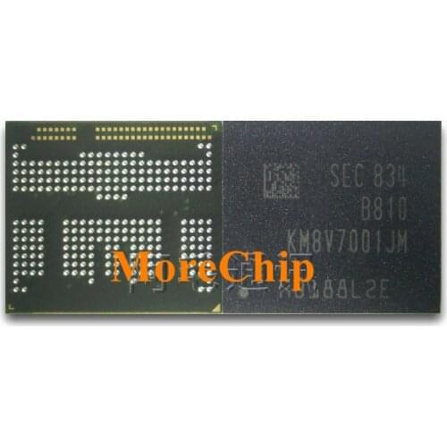 KM8V7001JM-B810 EMMC EMCP UFS eMMC BGA NAND Flash Memory IC Chip Soldered Ball