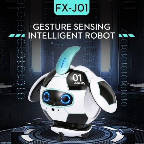 Intelligent Robots FX-J01 Smart Robot Toys Smart Interactive Robot Gesture Control Gift Remote Control Toys for Boys Kids