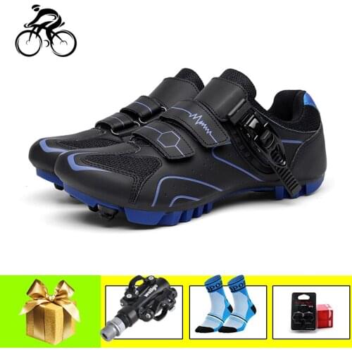 Professional Cycling Sneakers Men Breathable Self-locking Bicycle Riding Bike Mtb Shoes Outdoor Superstar Racing Bike Shoes