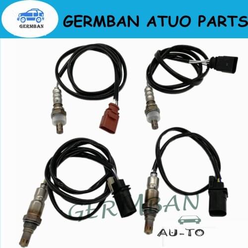 Set of 4 Upstream & Downstream New Oxygen Sensor For 2011-2012 VW Touareg 3.0L No#06E906262G, 06E906262F, 06E906262J,06E906262H
