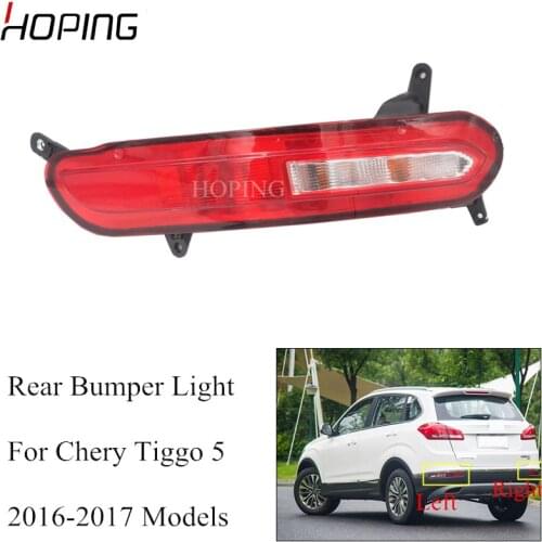 Hoping Left Right Rear Bumper Fog Light Fog Lamp Assy Reversing Lamp For Chery TIGGO 5 2016 2017 With Bulb