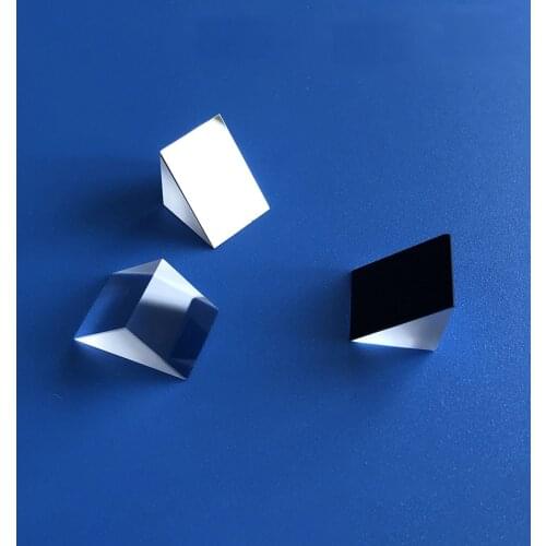 5mm Optical Laser Reflector Prism Processing Small Right-angle Diamond Mirror Triangular Internal Reflecting Right Angle Prism