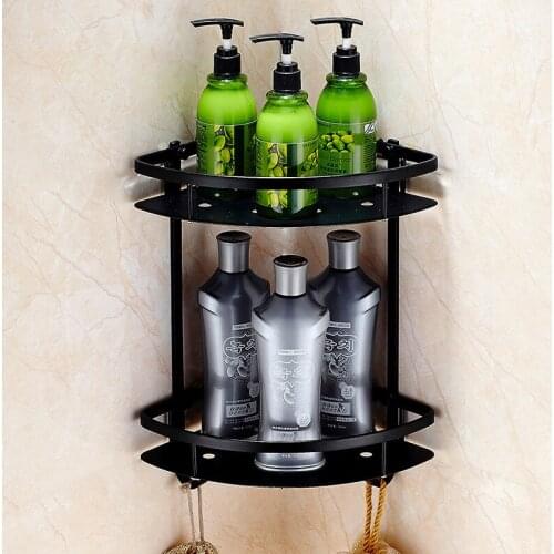 Bathroom Shelf 304 Stainless Steel Bath Shower Rack Bath Shower Shelf Bath Shower Caddy Rack Holder Wall Mounted Corner shelf