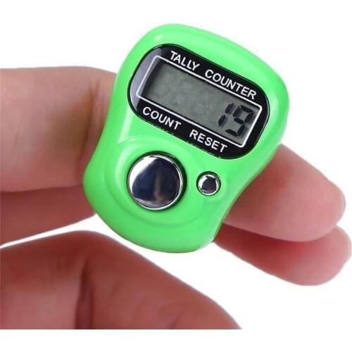 LCD Pedometer Clip Portable Training Distance Calculation Sports Walking Steps Health Sport Equipment Ring Type Outdor Pedometer