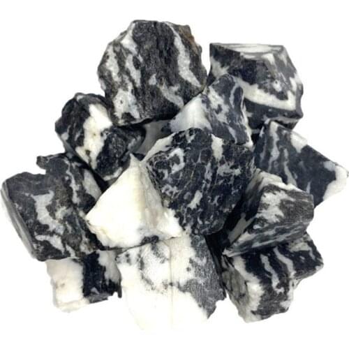 Natural Zebra Raw Stones Crystal Healing Rough Gemstone For Sale