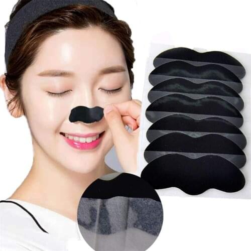 Blackhead Nose sticker Bamboo Charcoal Nose Blackhead Remover Mask Pore Cleaner Black Dots Acne Treatment Deep Clean tool