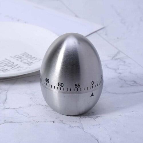 Egg-shaped Timer, 60-minute Student Timer Baking Cooking Reminder Reloj Cocina Temporizador Cooking Clock Kitchen Timer