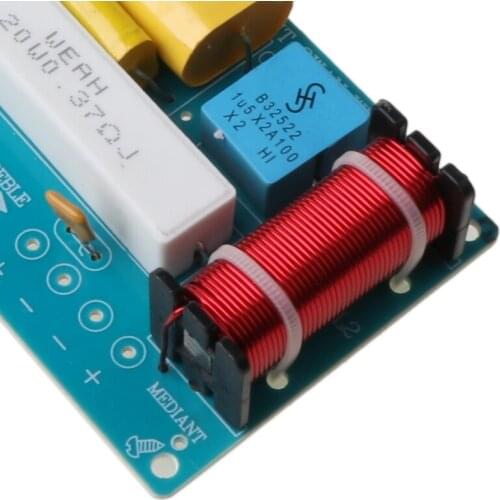 WEAH-338 3 Way 120W Speaker Frequency Divider Loudspeaker Crossover Filter