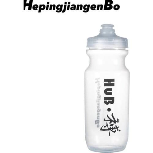 HepingjiangenBo Cycling Water Bottle Transparent Color Leak-Proof PP Sports Bottle 601ml-700ml Bicycle Equipments HUB21SH01