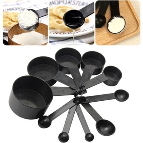 10pcs/set Measuring Cups And Measuring Spoon Scoop Food Grade Measuring Scoops Scale Kitchen Gadgets Baking Accessories