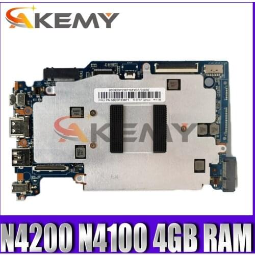 100% New MB For Lenovo 120S-14IAP Mainboard S130-14IGM Laptop motherboard test OK N4200 N4100 + 4GB RAM with M2 HDD interface