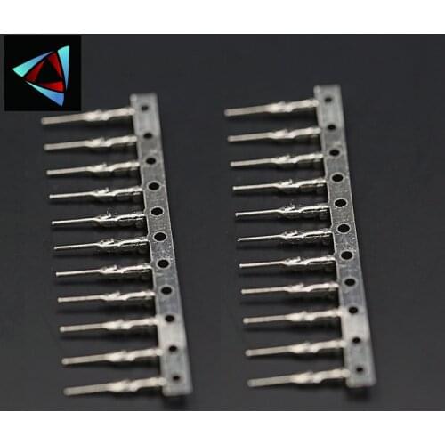 100Pcs/lot Male Pin Connector for Dupont Jumper Wire Cable 2.54mm Pitch