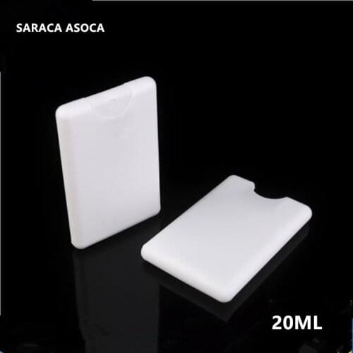 20ml PP Plastic Card Perfume Bottle Empty Disinfectant Bottles Cosmetic bottles