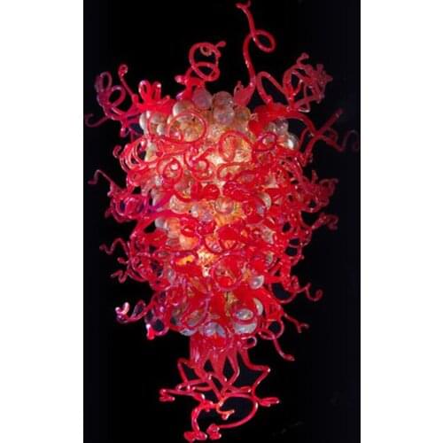 2019 Cheap Blown Glass Chandelier LED Light Source Handmade Blown Murano Glass Chandeliers