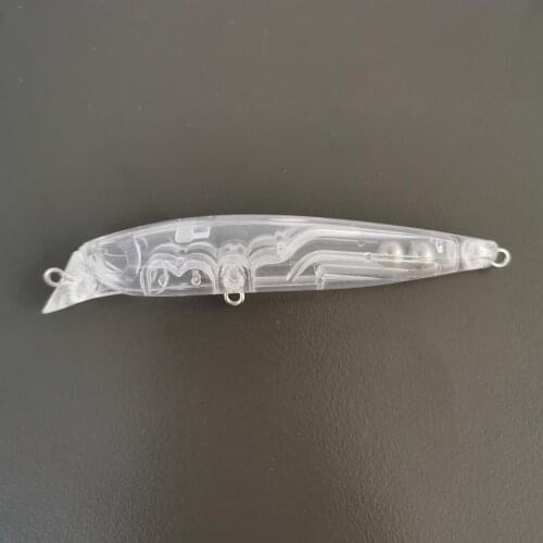 9.2g 93mm 100pcs Blank Nude Baits Crank Pencil Minnow Bait Unpainted Lure Bodies Fishing Bait