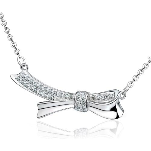 AOBOCO Silver Necklaces