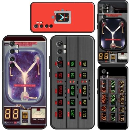 Back to the Future Flux Capacitor Case For Xiaomi POCO X3 NFC F2 Pro F1 Mi Note 10 Lite Mi 10 Ultra 9T Pro 9 SE 8 A3 Mix3