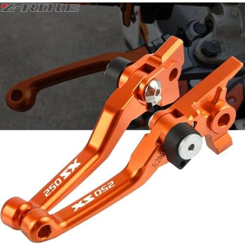 For 250SX 250 SX 2003 2004 2005 2006 2007 2008 2009 2010-2016 Pivot Motocross DirtBike CNC Brake Clutch Levers 250SX LOGO