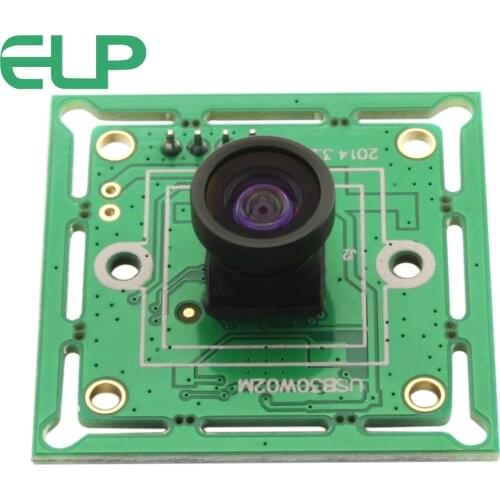 ELP Wide Angle VGA Mini 26*26mm OV7725 CMOS Webcam Board Smallest Camera PCB With 120degree lens
