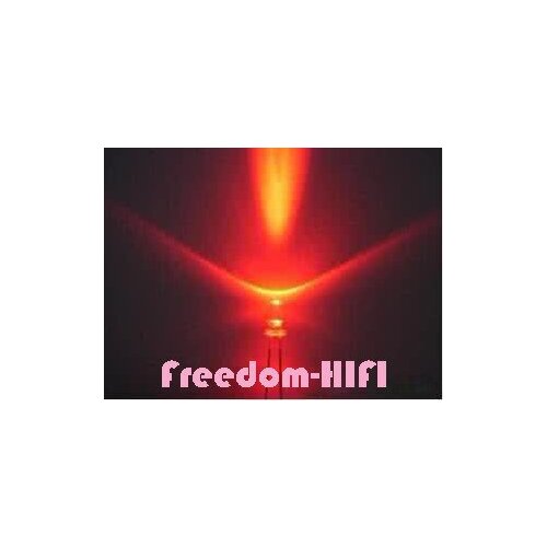 Free shipping 1000pcs 3mm Red LED light emitting diode / F3 LED Red Colour HIGH LIGHT