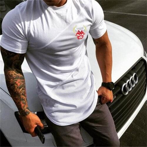 GYMOHYEAH Short Sleeve T-shirts For Men