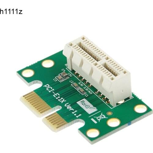 H1111Z PCI-E PCI Express X1 Adapter Riser Card PCI E PCIE X1 to X1 Slot Converter Card 90 Degree For 1U Server Chassis Wholesale