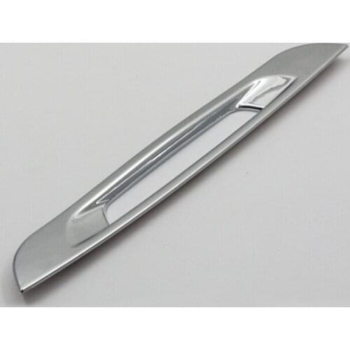 Car Interior ABS Chrome Console Display Molding Cover Trim Sticker for Kia Sportage R 2011 2012 2013 2014 2015