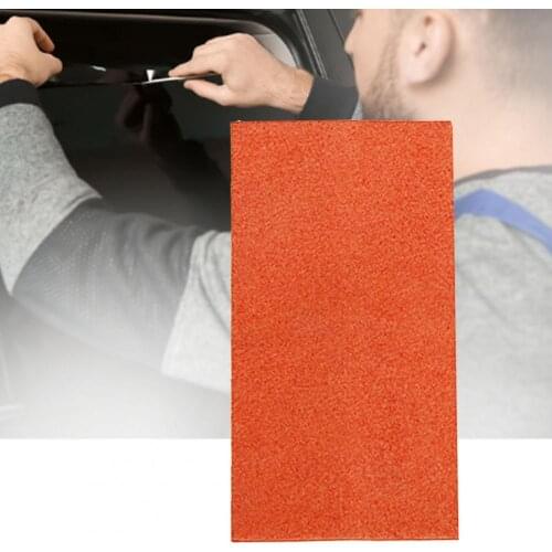 Durable Anti-scratch Faux Leather Window Tint Squeegee Tool Cleaning Scraper