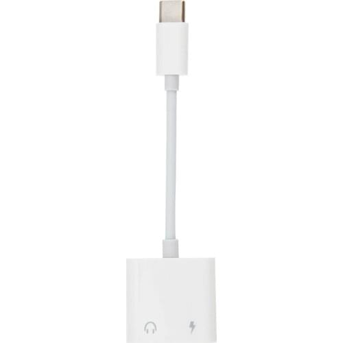 20pcs/lot Type C To 3.5mm Audio Charge Adapter Cables for Huawei HTC IPad Splitter Type C Adaptor USB C PD Digital Signal