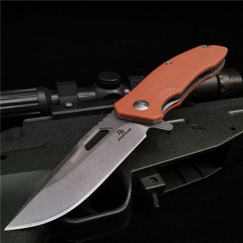7.87 Inch Pocket Knife, D2 Stainless Steel Knife, Sharp and Durable, Camping Hunting Knife, Folding Knife, Camping Garden Tool