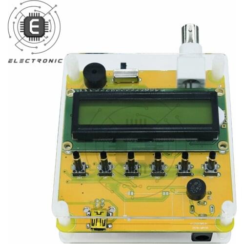 MR100 Shortwave Antenna Analyzer 1-60M For Ham Radio DC 12V Q9 Head With Acrylic Protective Case