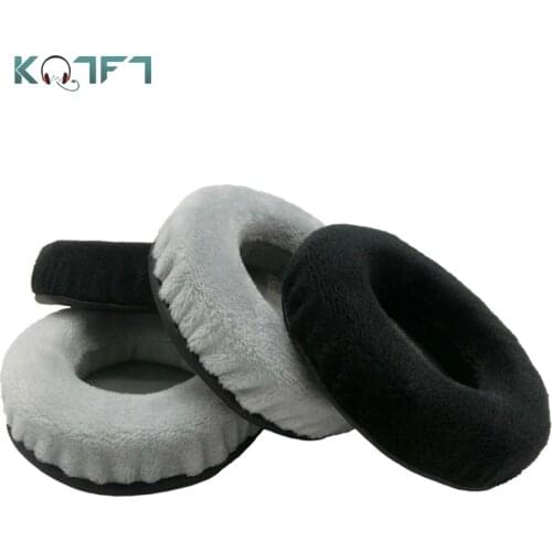 KQTFT 1 Pair of Velvet Replacement Ear Pads for Sennheiser HD25-1 II HD25SP 25SP-II On-Ear EarPads Earmuff Cover Cushion Cups
