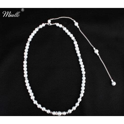 Женские ожерелья из жемчуга Miallo China At AliExpress