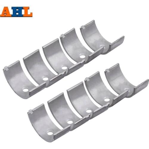 AHL 10Pcs STD +25 +50 Motorcycle Main Crankshaft Bearing For KAWASAKI ZXR250 ZXR250R ZXR250RR ZR250 BALIUS 250 ZXR ZR 250