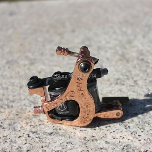 Professional Handmade Bee Series Tattoo Machine Coils Alloy Custom Tattoo Gun For Shader Tattoo Supplies Free Shipping