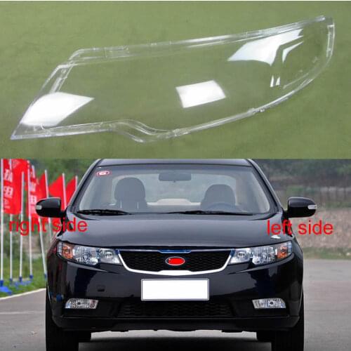 Transparent Lampshade Lamp Shade Front Headlight Shell Headlight Cover Glass Lens For Kia Cerato/Forte 2009 2010 2011 2012 2013