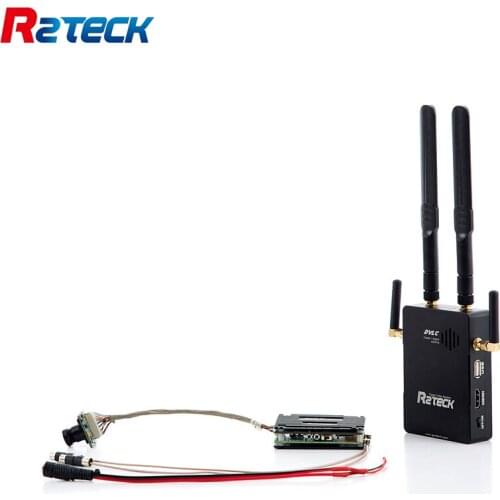 R2Teck DVL-C 1080P HD Digital Wireless Video Transmission 1080p/720p with adjust 25mw-800MW output for long range system 3km