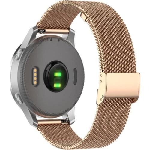 22mm Watch Band For Garmin Fenix 5 / 5 Plus Strap For Garmin Forerunner 935 945 Milanese trap For Fenix 6 6 pro Strap Wristband