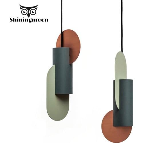 Modern Designer Creative LED Pendant Lights Nordic Loft Iron Pendant Lamp Living Room Bedroom Home Decor Kitchen Hanging Lamps