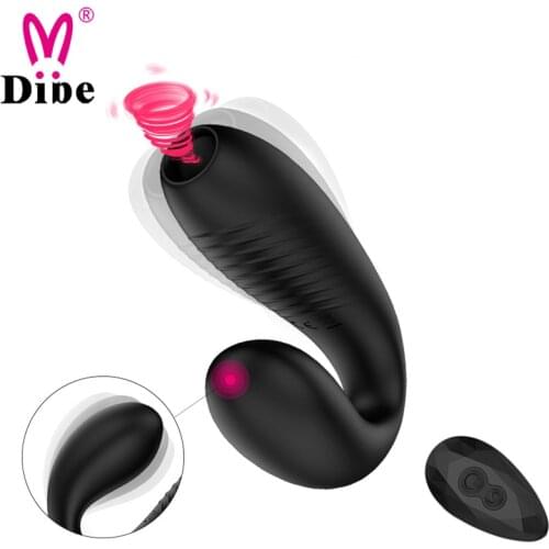 Sucking clitoris vibrator Female Masturbation remote control vibrator Clitoris Stimulation Oral Sex Erotic Sex Toys For Adult