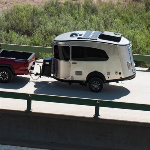 High Quality Catering Camping Trailer Bubble Waffle Mobile Bed Camper Van