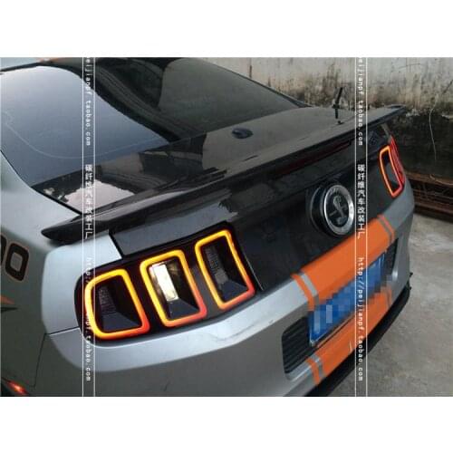 Fit for FORD mustang 2009-2013 caron fiber spoiler wing tail