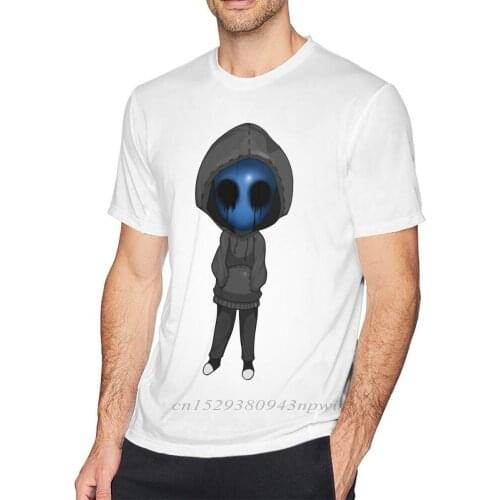 Creepypasta T Shirt Eyeless Jack Creepy Pasta T-Shirt Printed Tee Shirt 100% Cotton Summer Man Short Sleeves Funny Tshirt
