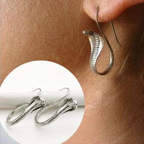 Aretes De Mujer Modernos Egyptian Cobra Earrings Snake Egyptian Jewelry for Women Fashion Jewelry Women Gift Hook