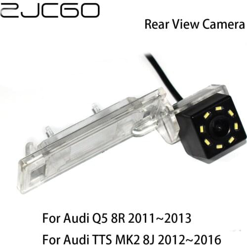 ZJCGO HD CCD Car Rear View Reverse Back Up Parking Night Vision Waterproof Camera for Audi Q5 8R TT TTS MK2 8J 2011~2016